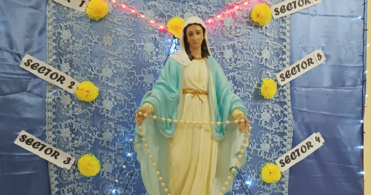 MARIA, VISITA LOS HOGARES COCHABAMBINOS