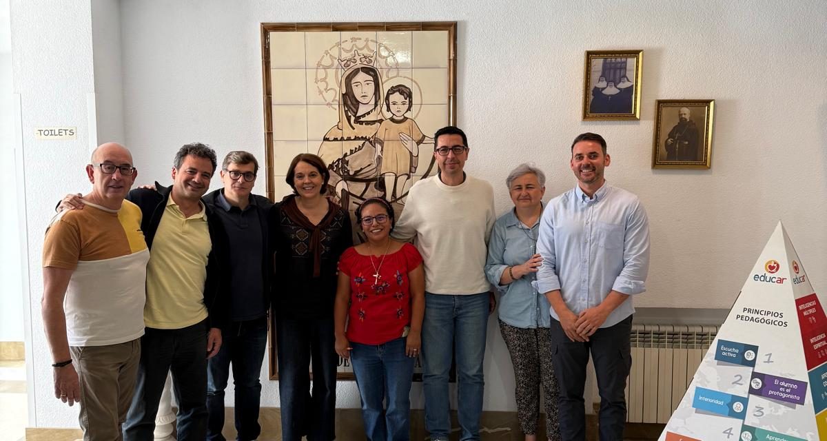 NOS VISITA EL EQUIPO DE GESTIÓN DE LA RED EDUCAR EN ESPAÑA